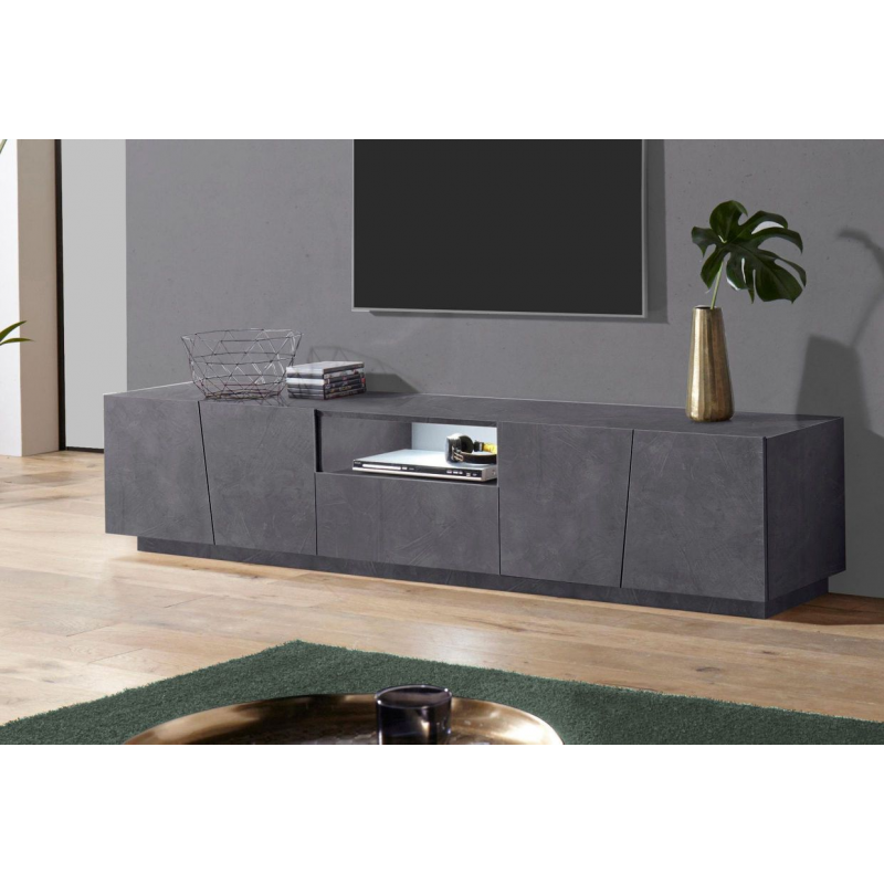 Mobile Porta TV Vega 220 – 4 ante – Ardesia