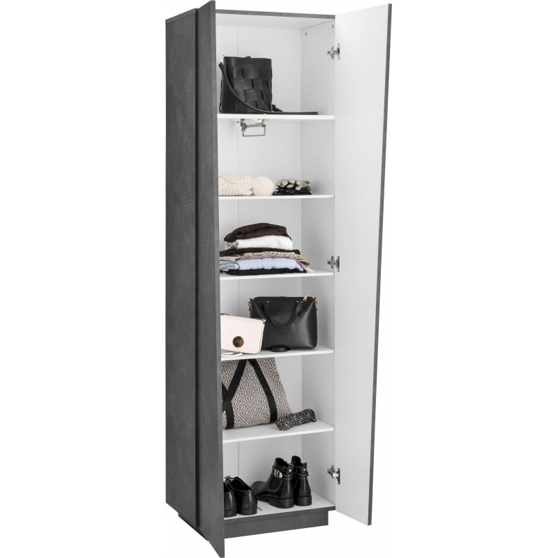 Armadio Portabito Vega – 2 ante – 60x199.7x38 - Ardesia
