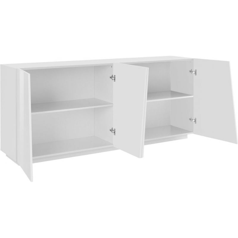 Credenza Vega 220 – 4 ante – Bianco Lucido