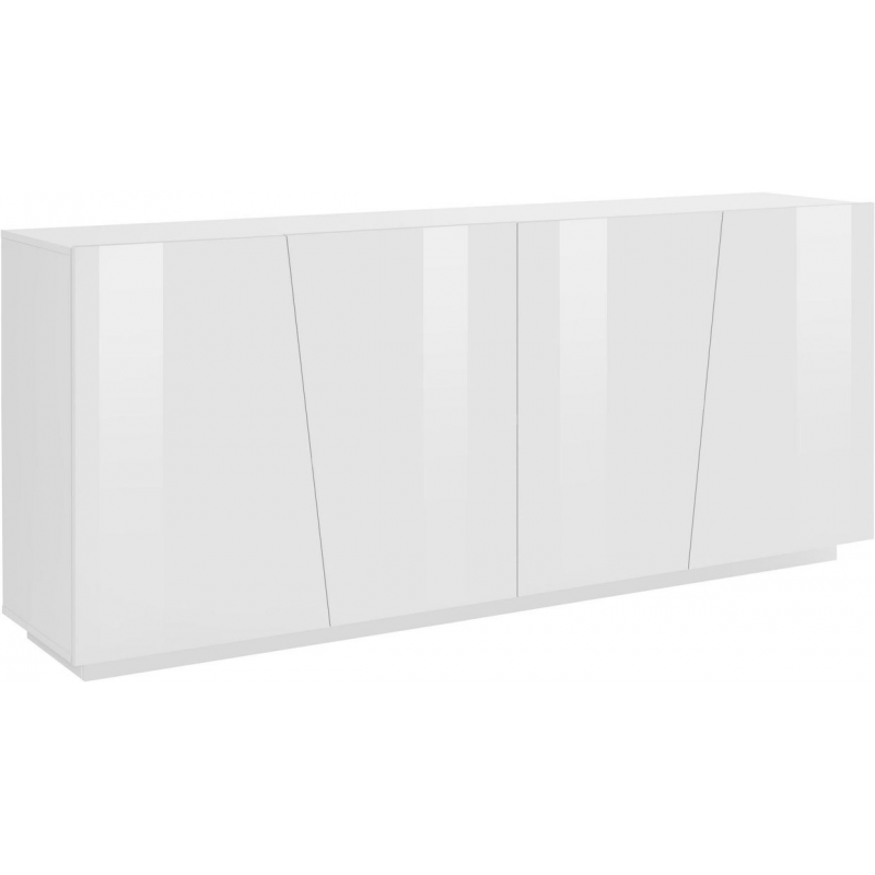Credenza Vega 220 – 4 ante – Bianco Lucido