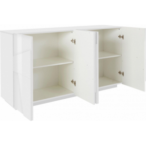 Zoom Credenza Ping 160 – 4 ante – Bianco Lucido