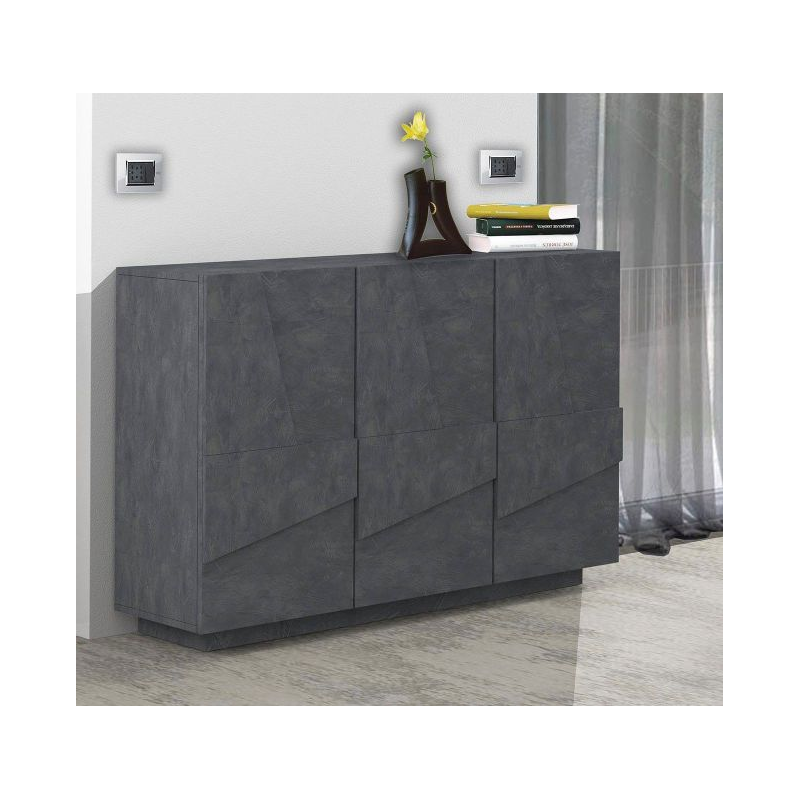 Mobile Multiuso Ping 120 – 3 ante – Ardesia