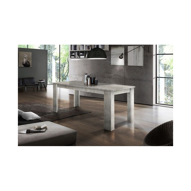 Tavolo allungabile Jesi – 140/190x75x90 – Cemento
