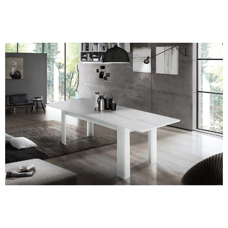 Tavolo allungabile Jesi – 160/210x75x90 – Larice Bianco