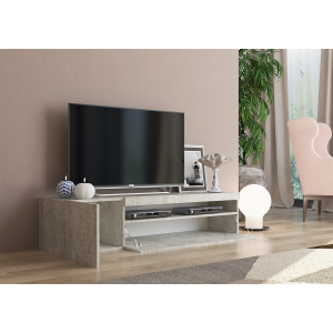 Zoom Mobile Porta TV Daiquiri – 155cm – Cemento