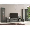 Set Soggiorno Daiquiri – 290x162x40 – Antracite Lucido