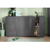 Credenza Vega 160 – 4 ante – Ardesia