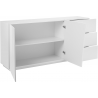 Credenza Vega 180 – 2 ante/3 cassetti – Bianco Lucido