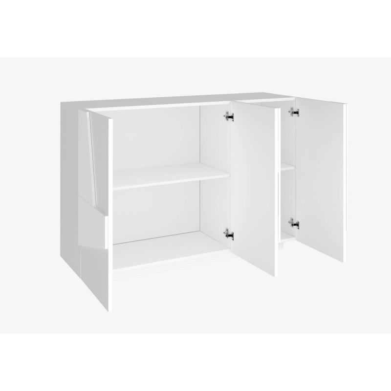 Mobile Multiuso Ping 120 – 3 ante – Bianco Lucido