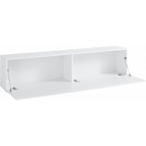 Zoom Mobile Porta TV Maruska – 1 anta a ribalta – 180x40x30 – Bianco Lucido