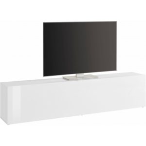 Mobile Porta TV Maruska – 1 anta a ribalta – 180x40x30 – Bianco Lucido