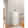 Settimino Arco – 6 cassetti – 50x121x40 – Bianco Lucido