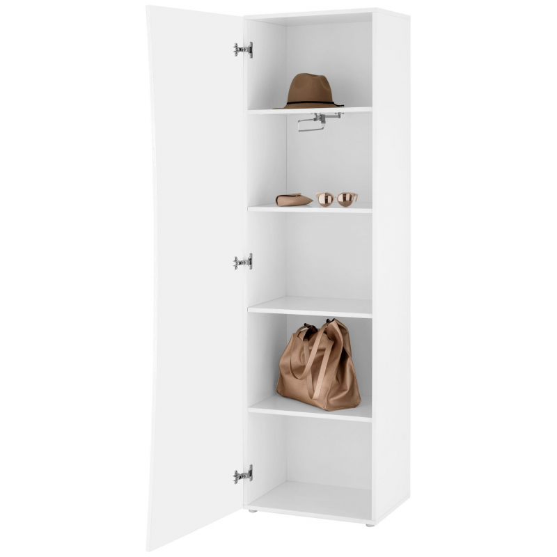 Armadio Arco – 1 anta – 63x187x40 – Bianco Lucido