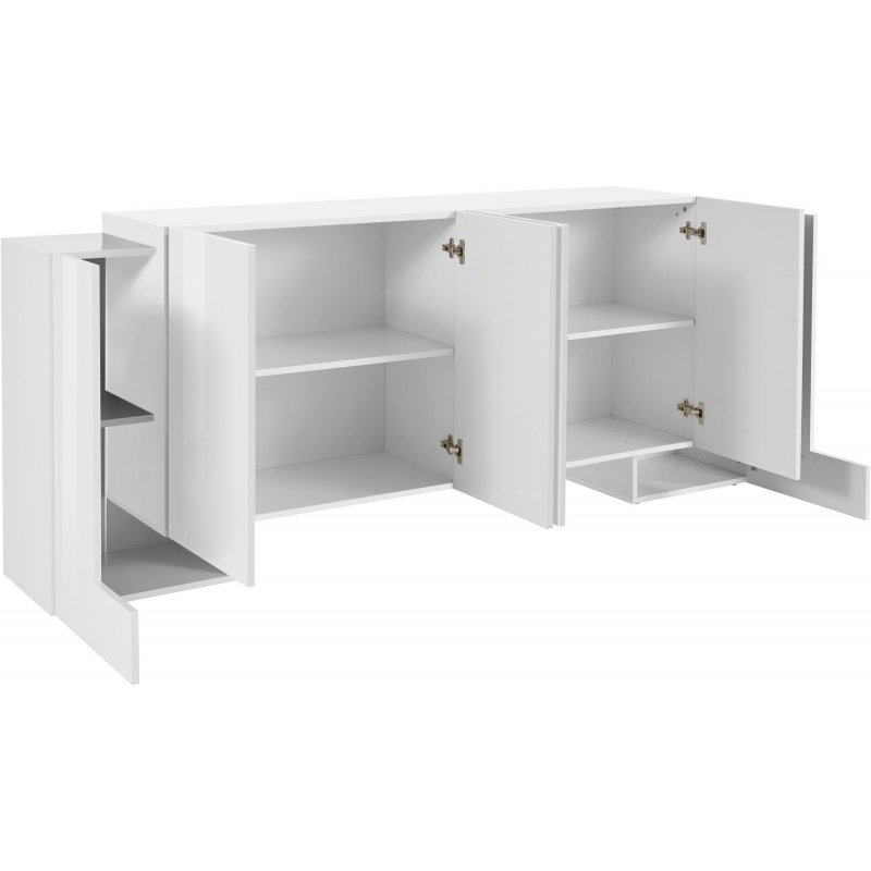 Credenza Pillon 210 – 2+4 ante – Bianco Lucido