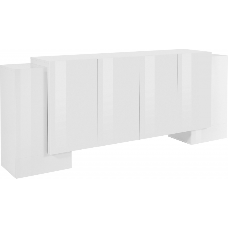 Credenza Pillon 210 – 2+4 ante – Bianco Lucido