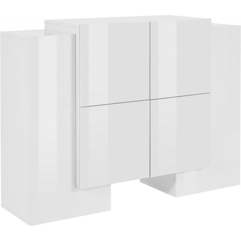 Madia Pillon 130 – 2+4 ante – Bianco Lucido