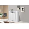 Vetrina Pillon – 130x135x45 – Bianco Lucido