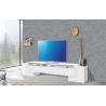 Porta TV Pillon 210 – 2+1 ante – Bianco Lucido