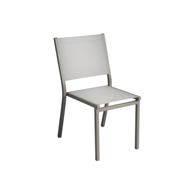 Set Tavolo San Vincenzo + 4 Sedie Elba MOIA tortora