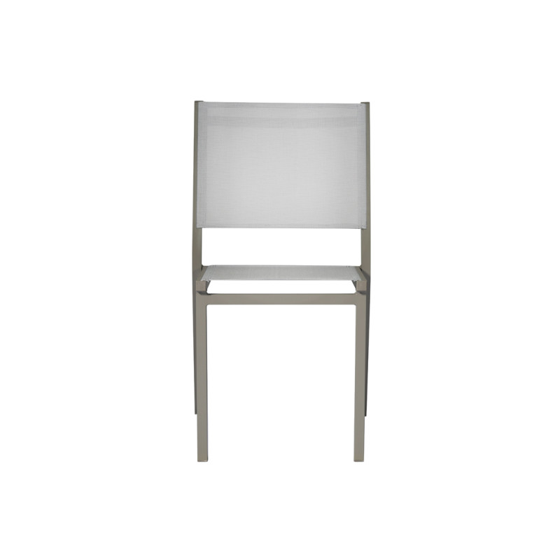 Set Tavolo San Vincenzo + 4 Sedie Elba MOIA tortora