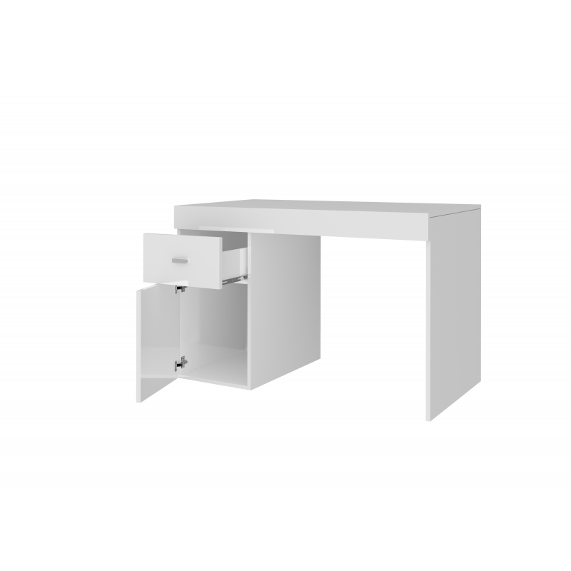 Scrivania Sliding 100 con piano allungabile – Bianco Larice