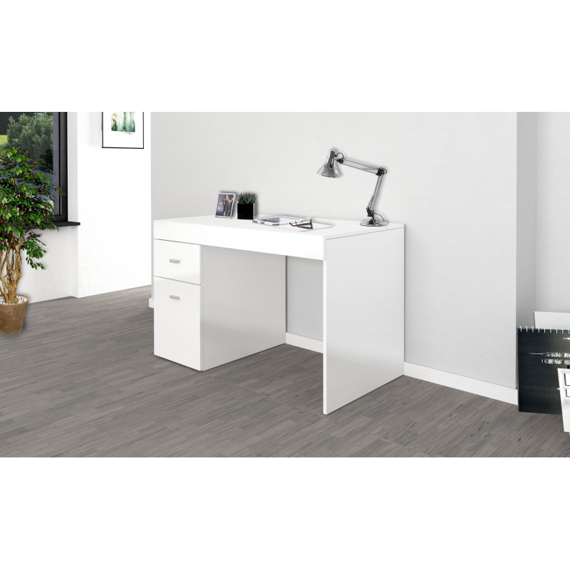 Scrivania Sliding 100 con piano allungabile – Bianco Larice