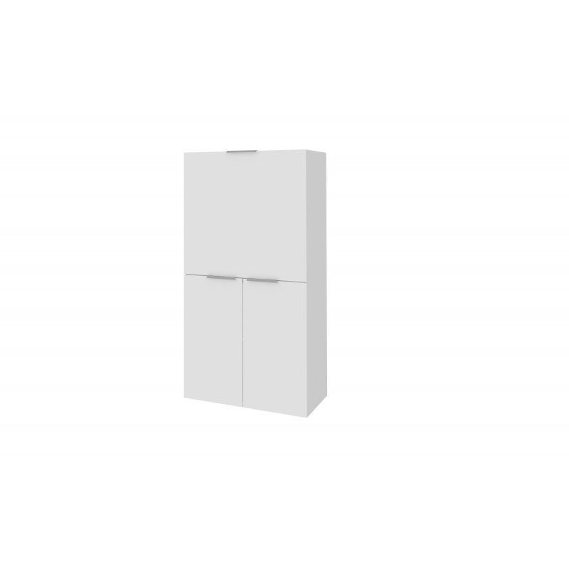 Scrivania Dalia Richiudibile ad armadio – 70x140x35 – Bianco Lucido