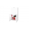 Scrivania Dalia Richiudibile ad armadio – 70x140x35 – Bianco Lucido