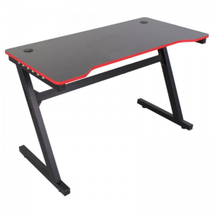 Scrivania modello Desk Gaming Nero/Rosso