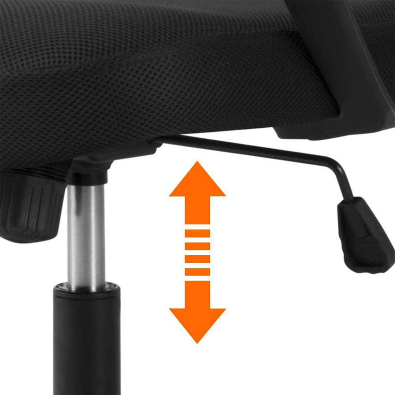 Sedia direzionale da ufficio modello Mash colore Orange