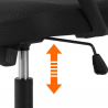 Sedia direzionale da ufficio modello Mash colore Orange