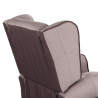 Poltrona Recliner Relax in tessuto modello Pacifica colore Tortora
