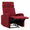 Poltrona Relax Manuale in tessuto modello Samoa colore Bordeaux