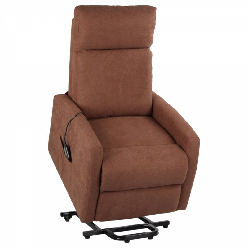 Poltrona Relax Elettrica in tessuto modello Samoa colore Marrone