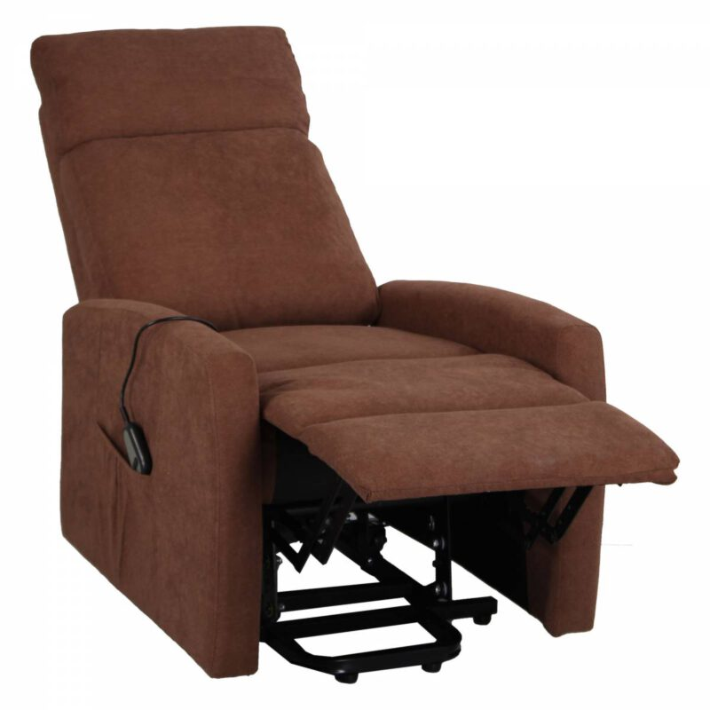 Poltrona Relax Elettrica in tessuto modello Samoa colore Marrone