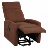 Poltrona Relax Elettrica in tessuto modello Samoa colore Marrone