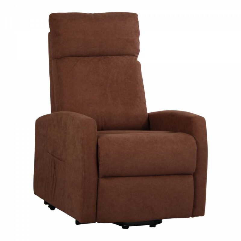 Poltrona Relax Elettrica in tessuto modello Samoa colore Marrone