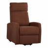 Poltrona Relax Elettrica in tessuto modello Samoa colore Marrone