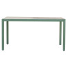 Dining set Tarquinia ferro verde Moia 4 sedie elegante e robusto