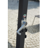 Ombrellone Florida MOIA 3x2mt con palo laterale antracite e poliestere ecrù