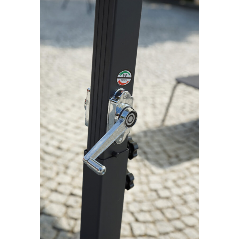 Copertura di ricambio per ombrellone MOIA Florida 3 x 2 mt, fusto antracite