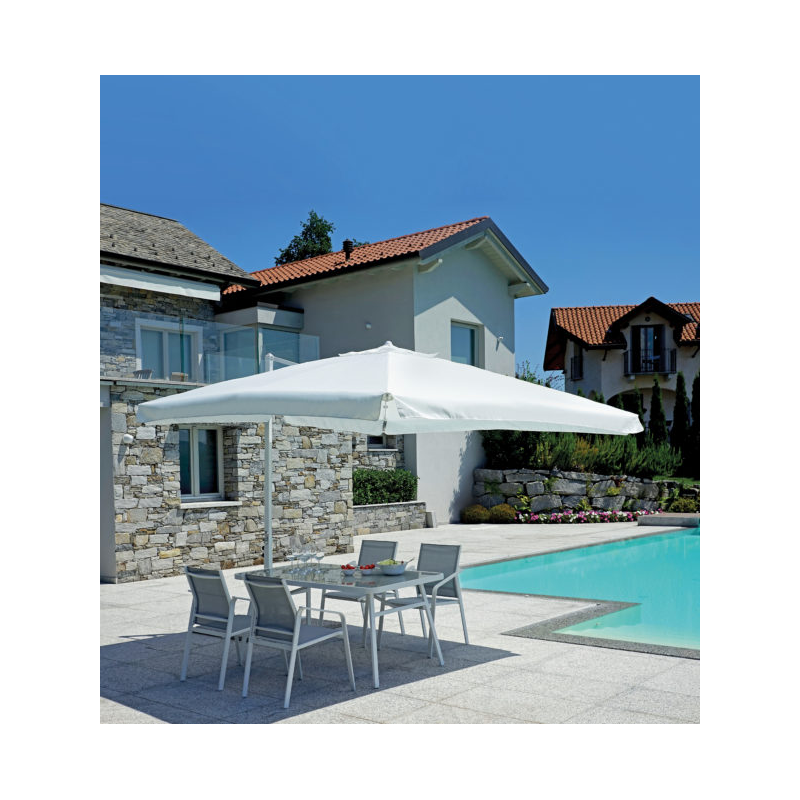 Copertura MOIA di ricambio ombrellone Florida 3 x 3 mt, fusto bianco