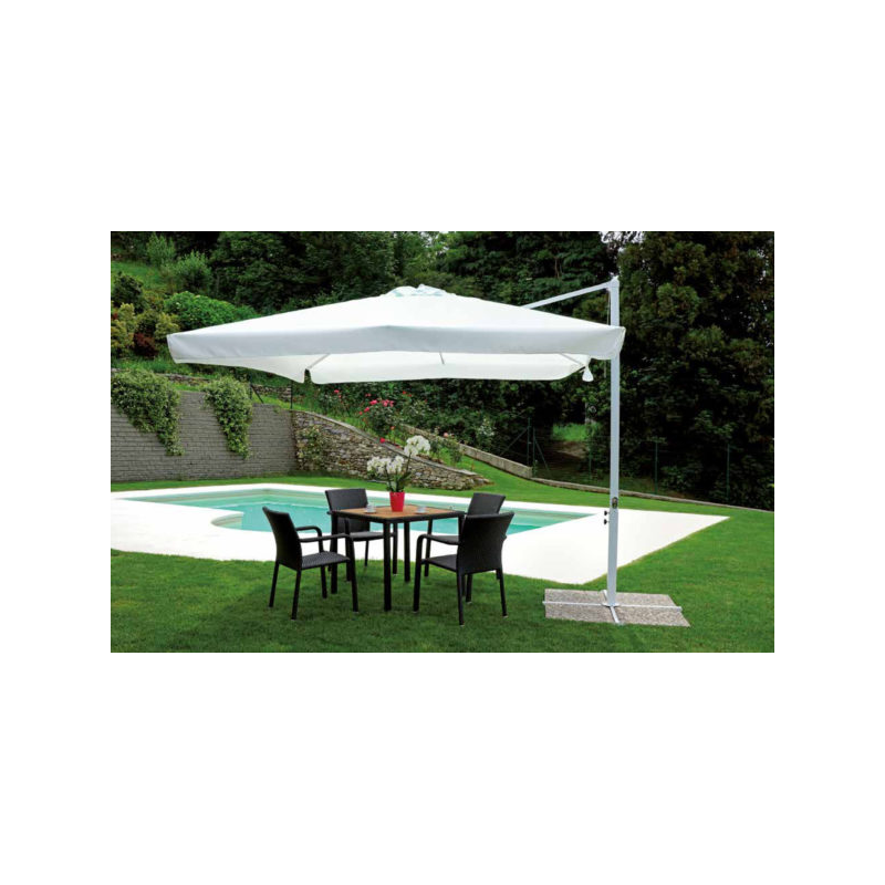 Copertura MOIA di ricambio ombrellone Florida 3 x 3 mt, fusto bianco
