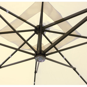 Zoom Pannello solare MOIA di ricambio per ombrellone Florida 3 x 3 mt, luci