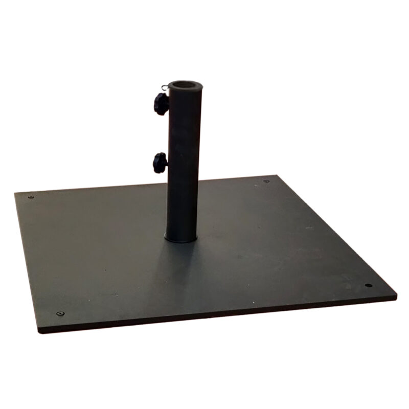 Base per ombrellone MOIA da 30 Kg in piastra d'acciaio