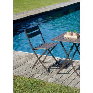 Zoom Set di due sedie Lucca MOIA chocolate