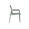 Dining set Tarquinia ferro verde Moia 4 sedie elegante e robusto