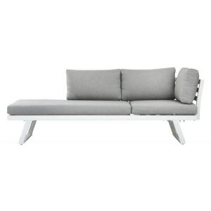Zoom Set angolare Tunisi MOIA con divani/lettino bianco