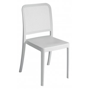Set di due sedie polipropilene MOIA bianco
