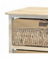 Cassettiera Angela in legno verniciato con 3 cassetti